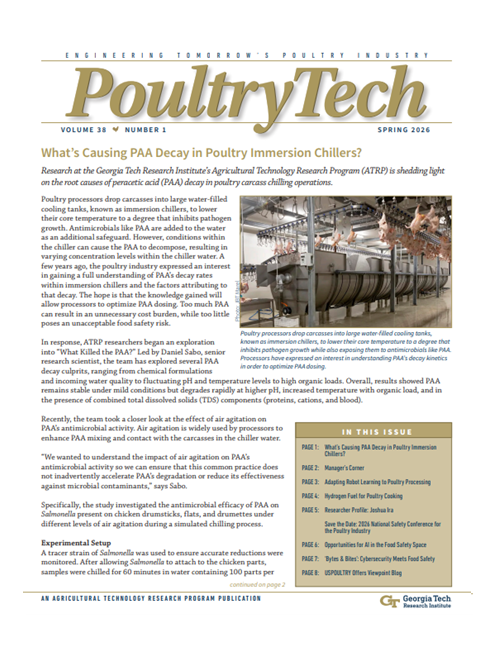 PoultryTech Spring 2026 First page screenshot